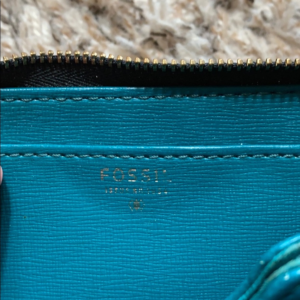 Fossil Windowpane Print Wallet - image 6